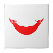 Paaseilandvlag Tegeltje (Voorkant)