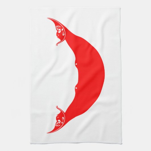 Paaseilandvlag Theedoek (Verticaal)