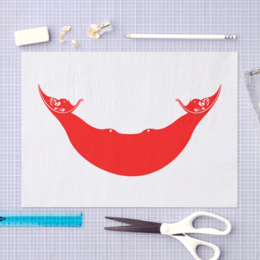 Paaseilandvlag Tissuepapier (Craft)