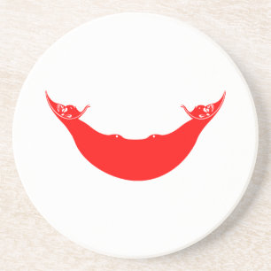 Paaseilandvlag Zandsteen Onderzetter