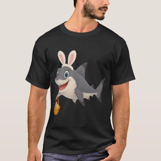 Paaseilandzwartpunthaai T-shirt (Voorkant)