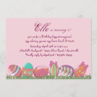 Paaseimaart, feestdag feestdag partij Invitati