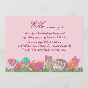 Paaseimaart, feestdag feestdag partij Invitati Kaart