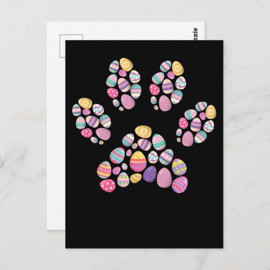 Paaseipap Briefkaart (Voorkant / Achterkant)