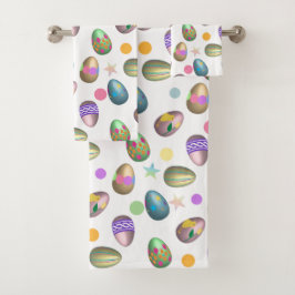 Paaseipatroon Bad Handdoek