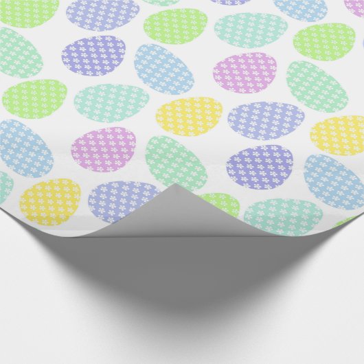 Paaseipatroon Cadeaupapier (Hoek)