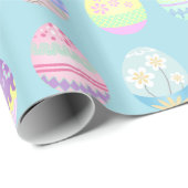 Paaseipatroon kleurige ID177 Cadeaupapier (Rol Hoek)