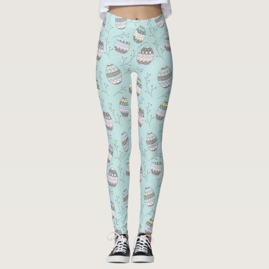 paaseipatroon leggings (Voorkant)