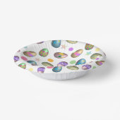 Paaseipatroon Papieren Kommen (Gebogen)