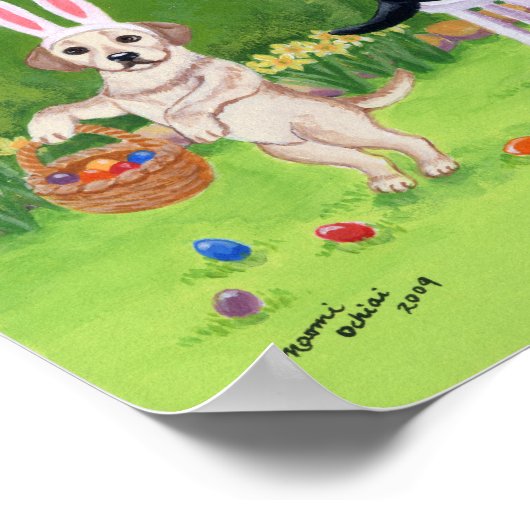 Paaseischilderwerk Poster (Hoek)