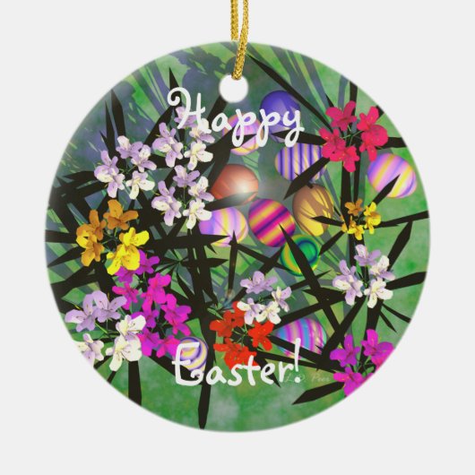 Paaseituin Keramisch Ornament (Voorkant)