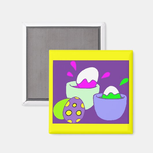 Paaseiverf Magneet (Voorkant / Achterkant)