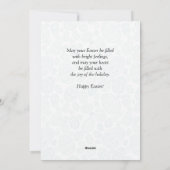 Paaseivernissen Holiday Kaart (Achterkant)