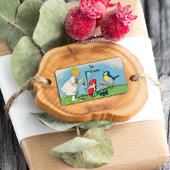  Paaselfen Eitjes Cadeau Label