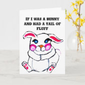 PAASEN, ALS IK EEN KONIJN WAS kaart (Gele Bloem)
