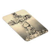 Paasen en palmzondagse Floral Cross Magneet (Rechterzijde)