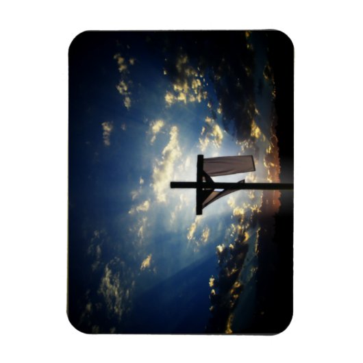 Paasen en palmzonneschermen en -scènes magneet (Verticaal)