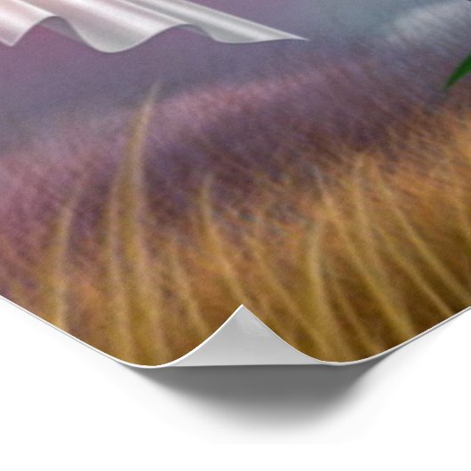 Paasen en palmzonneschermen en -scènes poster (Hoek)