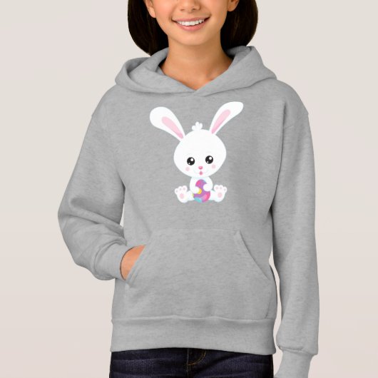 Paasen, kottenbrood, witte bunny, paaseieren (Voorkant)