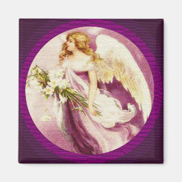  Paasengel getextureerd Magneet