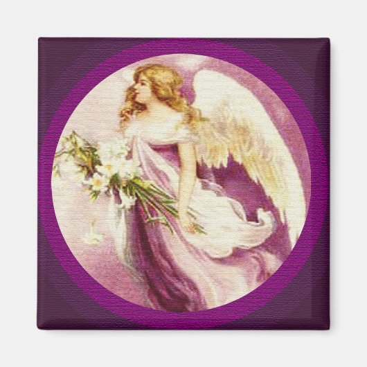  Paasengel getextureerd Magneet (Voorkant)