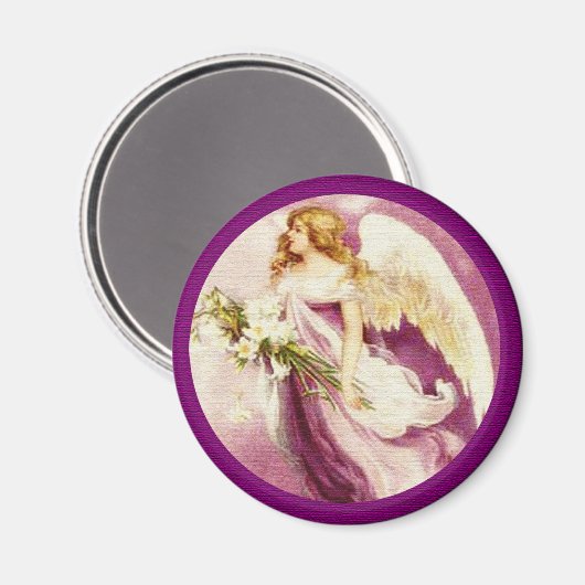  Paasengel getextureerd Magneet (Voorkant / Achterkant)