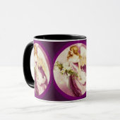  Paasengel getextureerd Mok (Voorkant links)