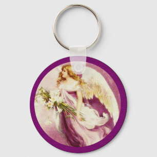 Paasengel getextureerd Sleutelhanger