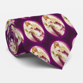  Paasengel getextureerd Stropdas (Opgerold)