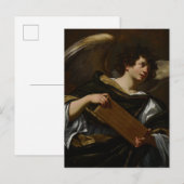 Paasengel van Simon Vouet  Briefkaart (Voorkant / Achterkant)