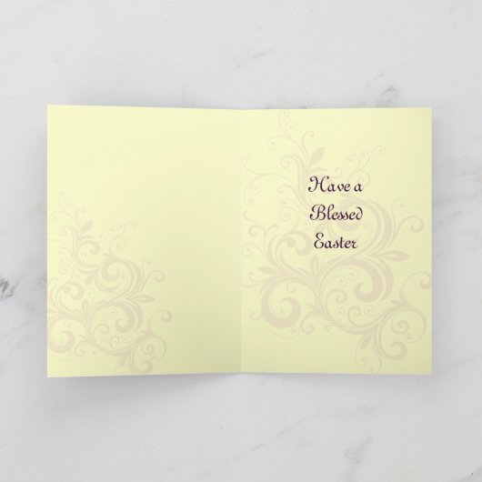 Paasengel Zegeningen Kaart (Binnen)