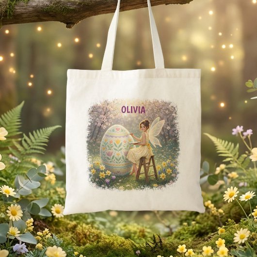 Paasfee Schilderend Ei Lente Naam Tote Bag