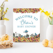 Paasfeest Baby Shower Welkomsttafelbord Poster