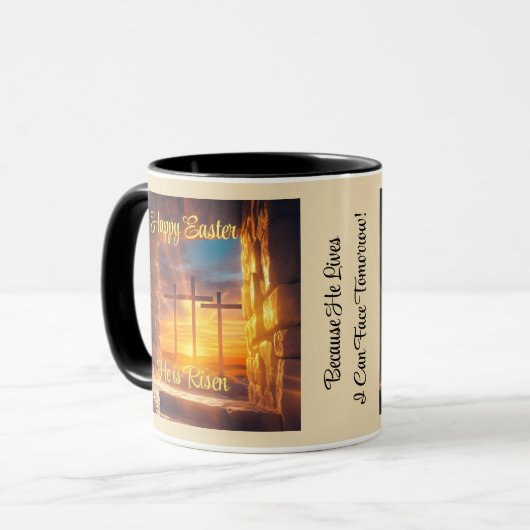 Paasfeest bij de opstanding Mok (Voorkant links)