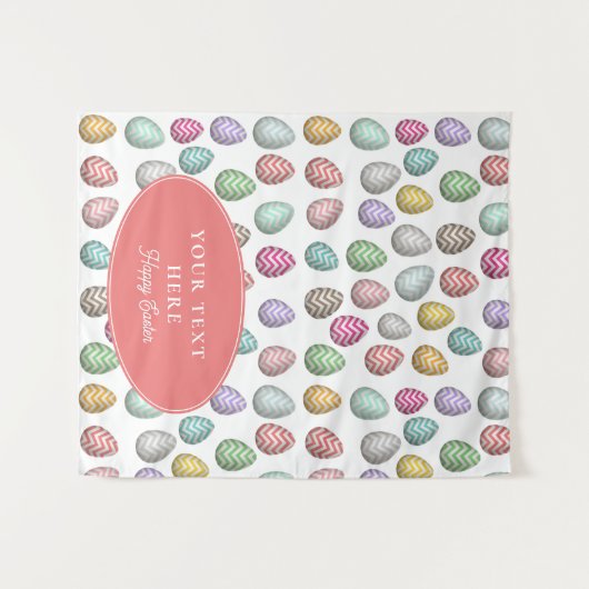 Paasfeest Buffet Brunch Lunch Table Runner Wandkleed (Voorkant (horizontaal))