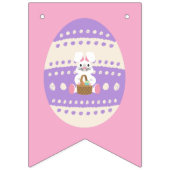 Paasfeest Bunting met eieren Vlaggetjes (Tweede vlag)