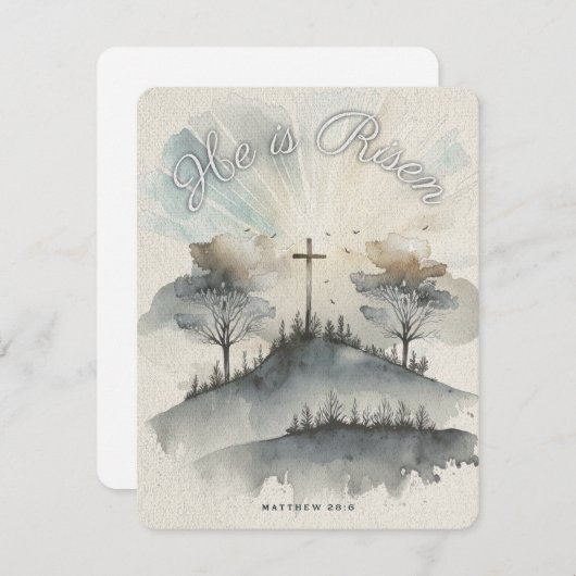 Paasfeest Feestdagenkaart (Voorkant / Achterkant)