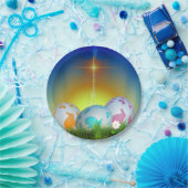 Paasfeest Papieren Bordje (Feest)