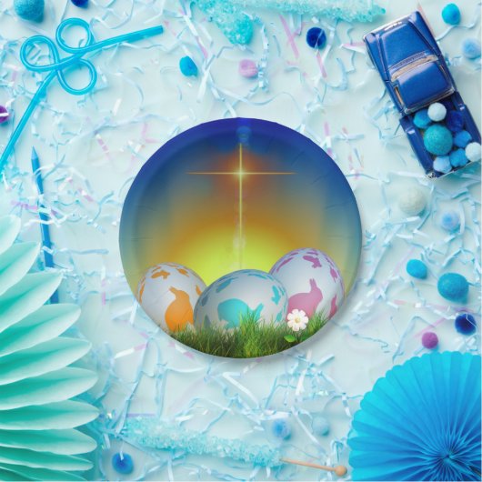 Paasfeest Papieren Bordje (Feest)