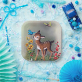  paasfeest papieren bordje (Feest)