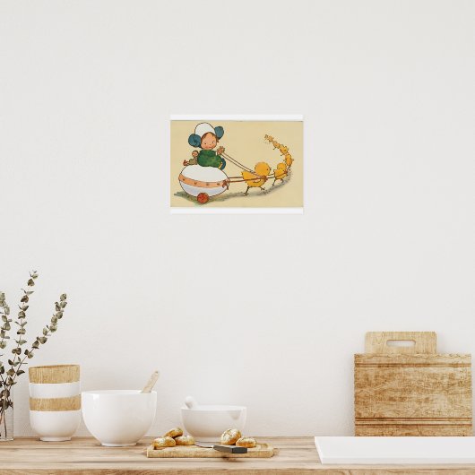 Paasfeest Poster (Keuken)