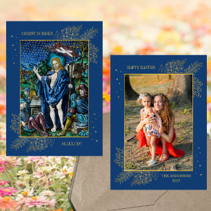 Paasfeest Religieuze Christelijke Katholieke Famil Feestdagenkaart