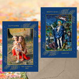 Paasfeest Religieuze Christelijke Katholieke Famil Feestdagenkaart