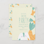 Paasfeest rond rotzooi kaart (Voorkant / Achterkant)