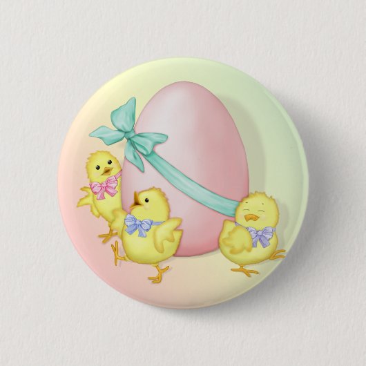 Paasfeest Ronde Button 5,7 Cm (Voorkant)