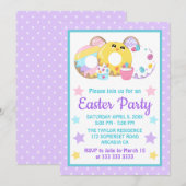 Paasfeest voor Cute Cookies en Cakes Kaart (Voorkant / Achterkant)