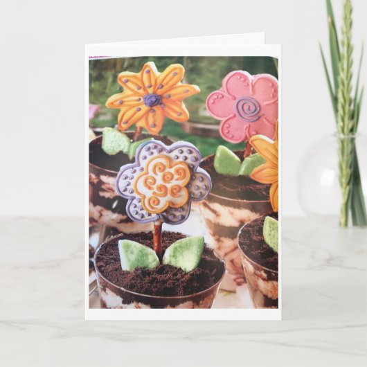 ***PAASFEEST** VOOR DE LIEFHEBBER VAN BLOEMEN KAAR KAART (Voorkant)