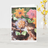 ***PAASFEEST** VOOR DE LIEFHEBBER VAN BLOEMEN KAAR KAART (Gele Bloem)