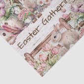 Paasfeest voor feestdagen bij het verzamelen van w tissuepapier (Detail)