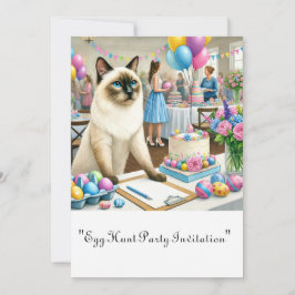 Paasfeest voor kattenliefhebbers kaart